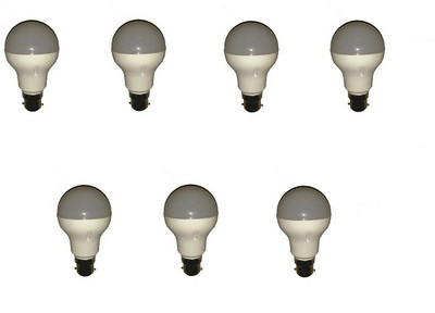 

AnnieBlossom 7 W Standard B22 LED Bulb(White, Pack of 7)