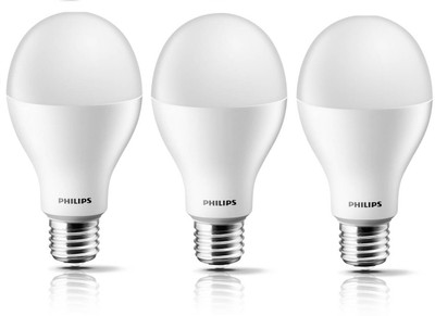 

Philips 20 W Standard E27 LED Bulb(White, Pack of 03)