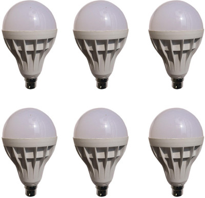 

Galaxy 15 W Standard B22 LED Bulb(White, Pack of 6)
