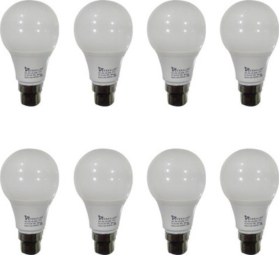 

Syska Led Lights 5 W Standard B22 LED Bulb(White, Pack of 8)