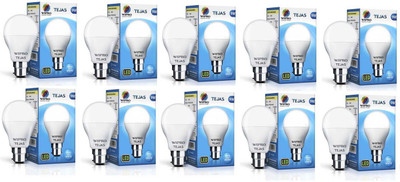 

Wipro 9 W Standard B22 LED Bulb(White, Pack of 10)