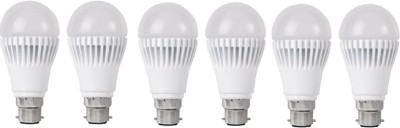 ORIENT 9 W Standard B22 D LED Bulb(White, Pack of 6)