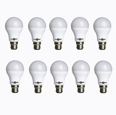 

RKS 5 W Standard B22 LED Bulb(White, Pack of 10)