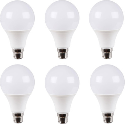 

Galaxy 12 W Standard B22 LED Bulb(White, Pack of 6)