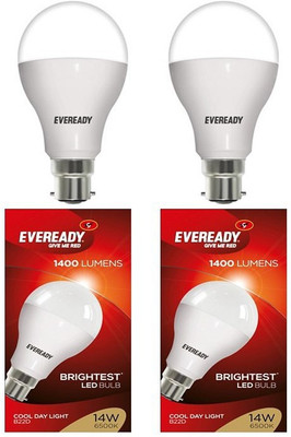 

Eveready 14 W Standard B22 LED Bulb(White, Pack of 2)
