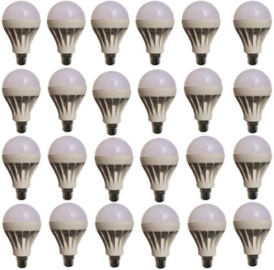 

Galaxy 12 W Standard B22 LED Bulb(White, Pack of 24)