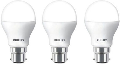 

Philips 9 W Standard B22 LED Bulb(White, Pack of 3)