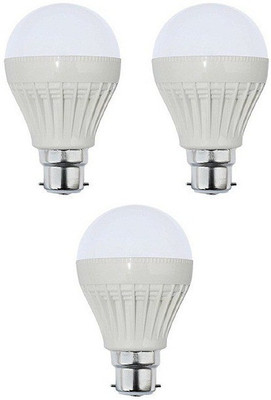 

Parax 3 W Standard B22 LED Bulb(White, Pack of 3)