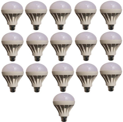 

Galaxy 12 W Standard B22 LED Bulb(White, Pack of 16)