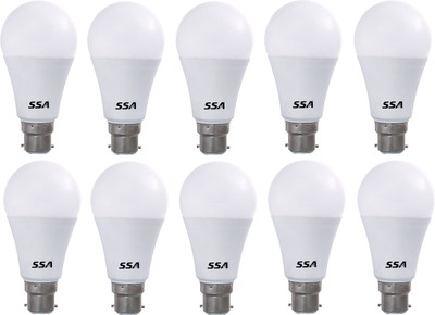 

SSA Lightings 12 W Standard B22 LED Bulb(White, Pack of 10)