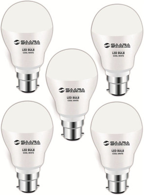 

Saara 5 W Spiral LED Bulb(White, Pack of 5)