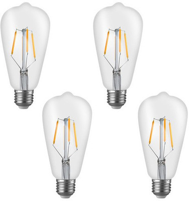 

Imperial 4 W Standard E27 LED Bulb(Yellow, Pack of 4)