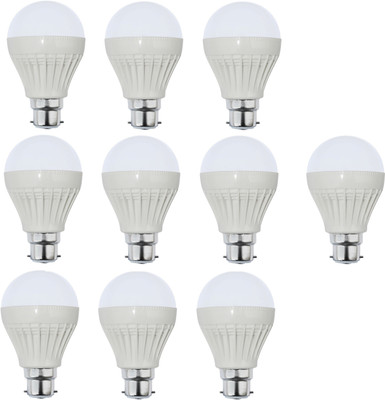 

Bombax 7 W Standard B22 LED Bulb(White, Pack of 10)