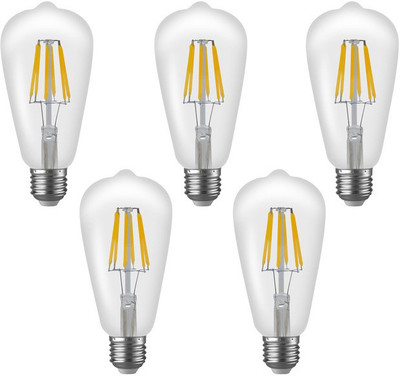 

Imperial 6 W Standard E27 LED Bulb(Yellow, Pack of 5)