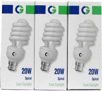 5% OFF on Crompton Greaves 20 W CFL Bulb(White, Pack of 3) 5% OFF on Crompton Greaves 20 W CFL Bulb(White, Pack of 3)