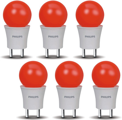 33% OFF on Philips 0.5 W LED Bulb(Red, Pack of 6) 33% OFF on Philips 0.5 W LED Bulb(Red, Pack of 6)
