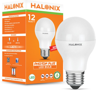 

Halonix 12 W Standard ES27 LED Bulb(Yellow)