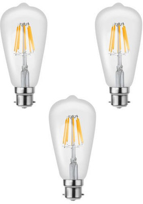 

Imperial 8 W Standard B22 LED Bulb(Yellow, Pack of 3)