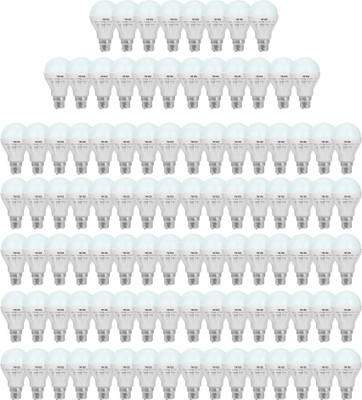 

SR Collection 7 W Standard B22 LED Bulb(White, Pack of 100)