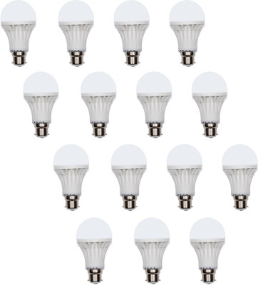 

Limelight 12 W Standard B22 LED Bulb(White, Pack of 15)