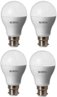 

Surya 5 W Standard B22 LED Bulb(White, Pack of 4)
