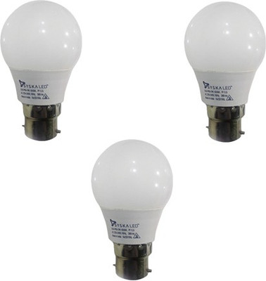 

Syska Led Lights 3 W Standard B22 LED Bulb(White, Pack of 3)