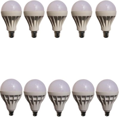 

Galaxy 12 W, 15 W Standard B22 LED Bulb(White, Pack of 10)