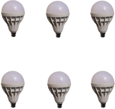

Galaxy 18 W Standard B22 LED Bulb(White, Pack of 6)