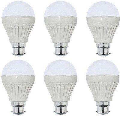 

Parax 12 W Standard B22 LED Bulb(White, Pack of 6)