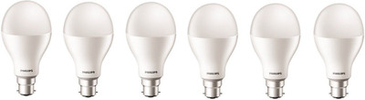 

Philips 20 W Standard B22 LED Bulb(White, Pack of 6)