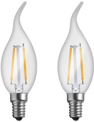 

Imperial 2 W Standard E14 LED Bulb(Yellow, Pack of 2)