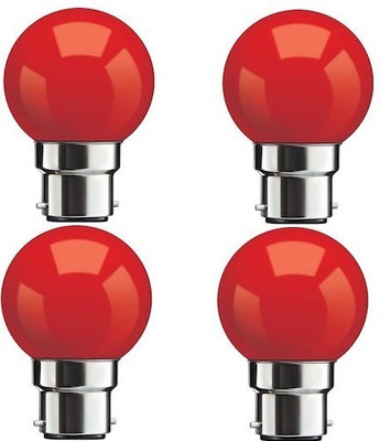 

A To Z Traders 0.5 W Spiral B22 LED Bulb(Red, Pack of 4)