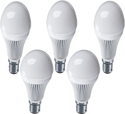 

Nulife 12 W Standard B22 LED Bulb(White, Pack of 5)