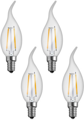 

Imperial 2 W Standard E14 LED Bulb(Yellow, Pack of 4)