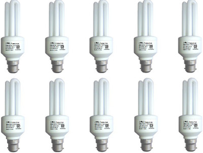 

Zora 20 W Standard B22 CFL Bulb(White, Pack of 10)