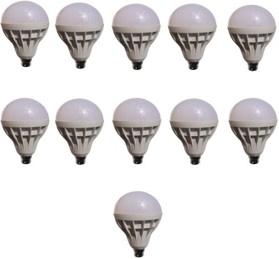 

Galaxy 15 W Standard B22 LED Bulb(White, Pack of 11)