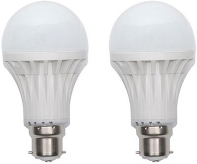 

K-Lite 3 W Standard B22 LED Bulb(White, Pack of 2)