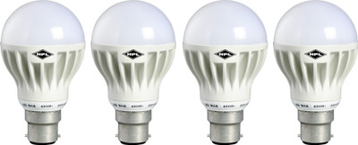 

HPL 7 W Standard B22 LED Bulb(Yellow, Pack of 4)