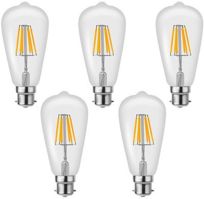 

Imperial 6 W Standard B22 LED Bulb(Yellow, Pack of 5)