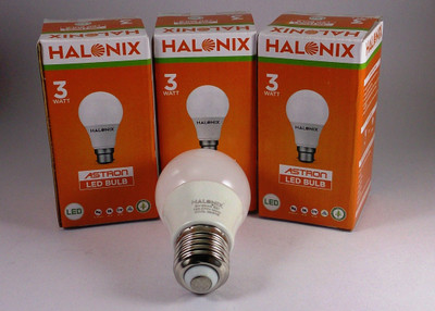

Halonix 3 W Standard LED Bulb(Yellow, Pack of 3)