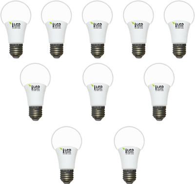 

Imperial 7 W Standard E27 LED Bulb(White, Pack of 10)