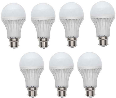 

Home Delight 3 W Standard B22 LED Bulb(White, Pack of 7)