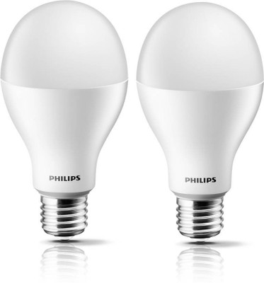 

Philips 20 W Standard E27 LED Bulb(White, Pack of 02)