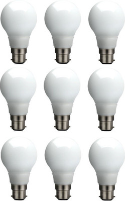 

Syska Led Lights 5 W Standard B22 LED Bulb(White, Pack of 9)