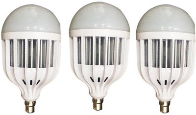 

VRCT 36 W Standard B22 LED Bulb(White, Pack of 3)