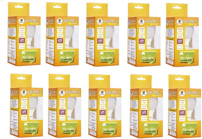 

Wipro 7 W Standard E27 LED Bulb(Yellow, Pack of 10)