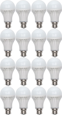 

Marshal Gold 7 W Standard B22 LED Bulb(White, Pack of 16)