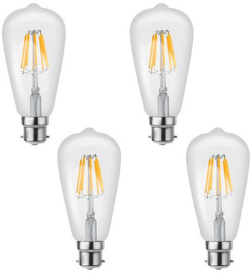 

Imperial 8 W Standard B22 LED Bulb(Yellow, Pack of 4)