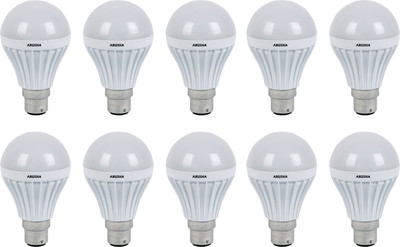 

Arusha 7 W Standard 22 LED Bulb(White, Pack of 10)