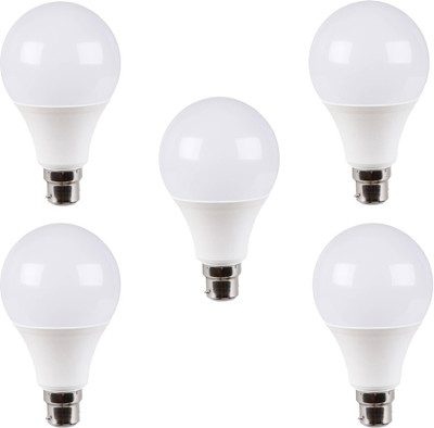 Galaxy 12 W Standard B22 LED Bulb(White, Pack of 5)